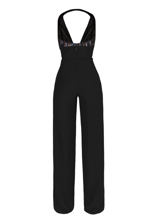 Jumpsuit With Back Decollete